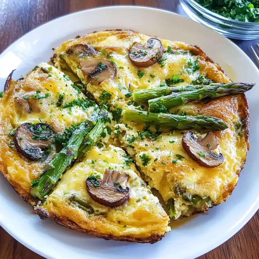 Spring Asparagus Mushroom Frittata: Brunch, Dinner, & Beyond